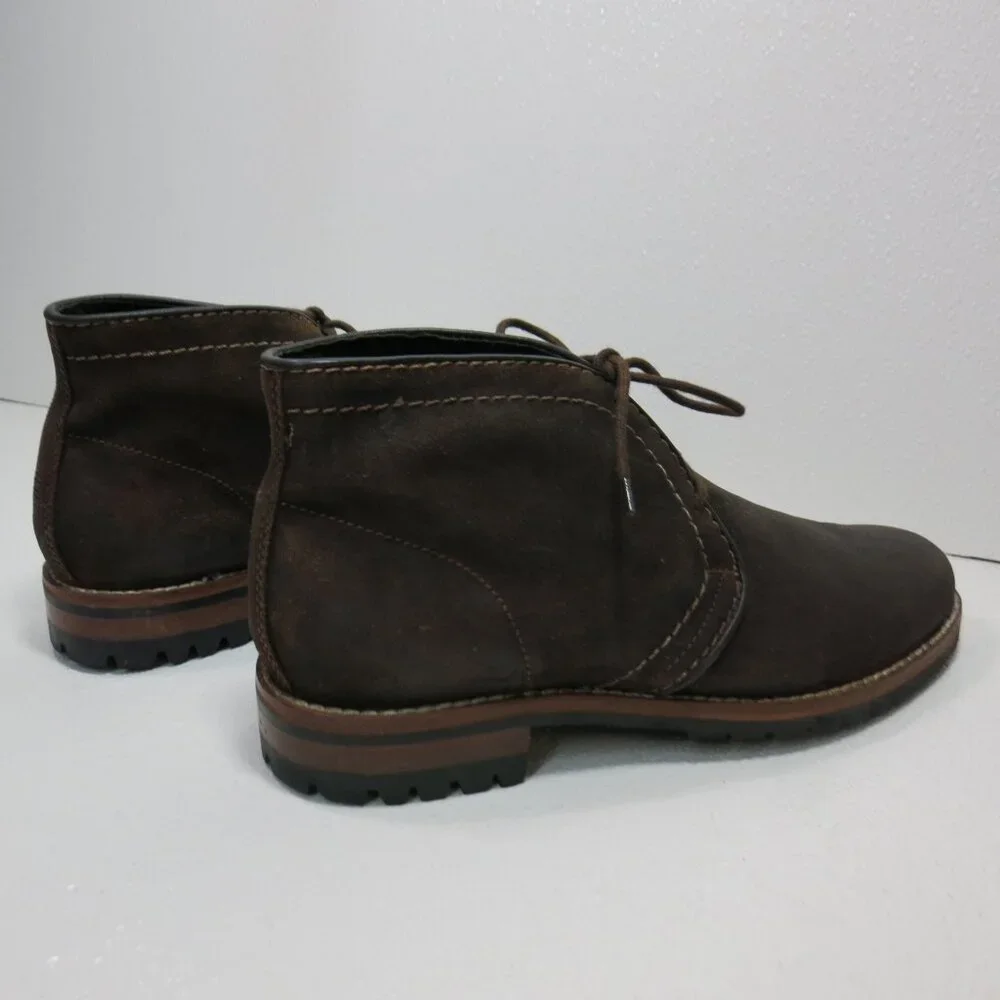 Tommy Hilfiger Leather Chukka Boots Casual Dress Shoes Men's Footwear Boot Sz 9